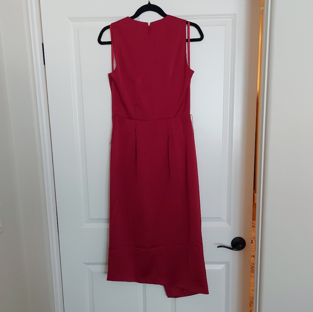 TED BAKER New Chrisey Wrap Dress - Red - Picture 6 of 8